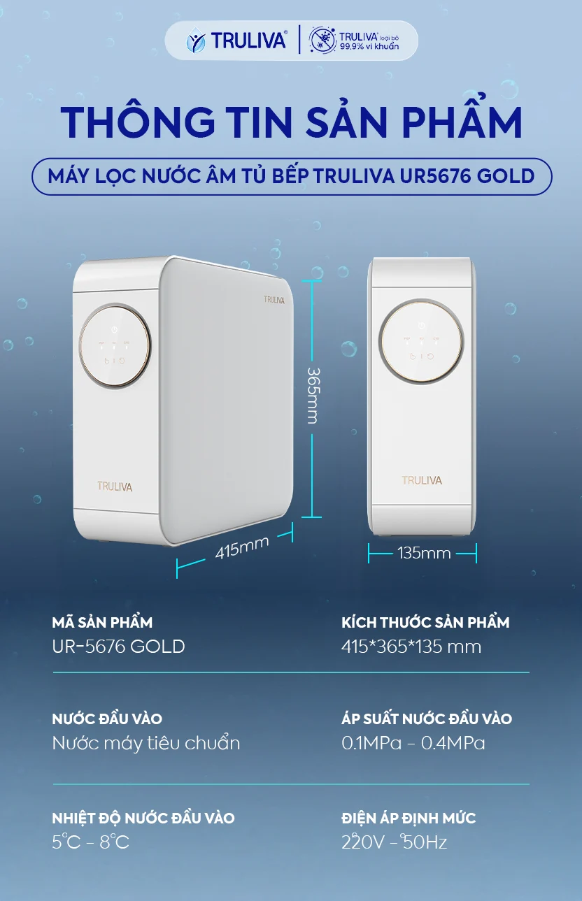 Máy lọc nước Truliva UR5676